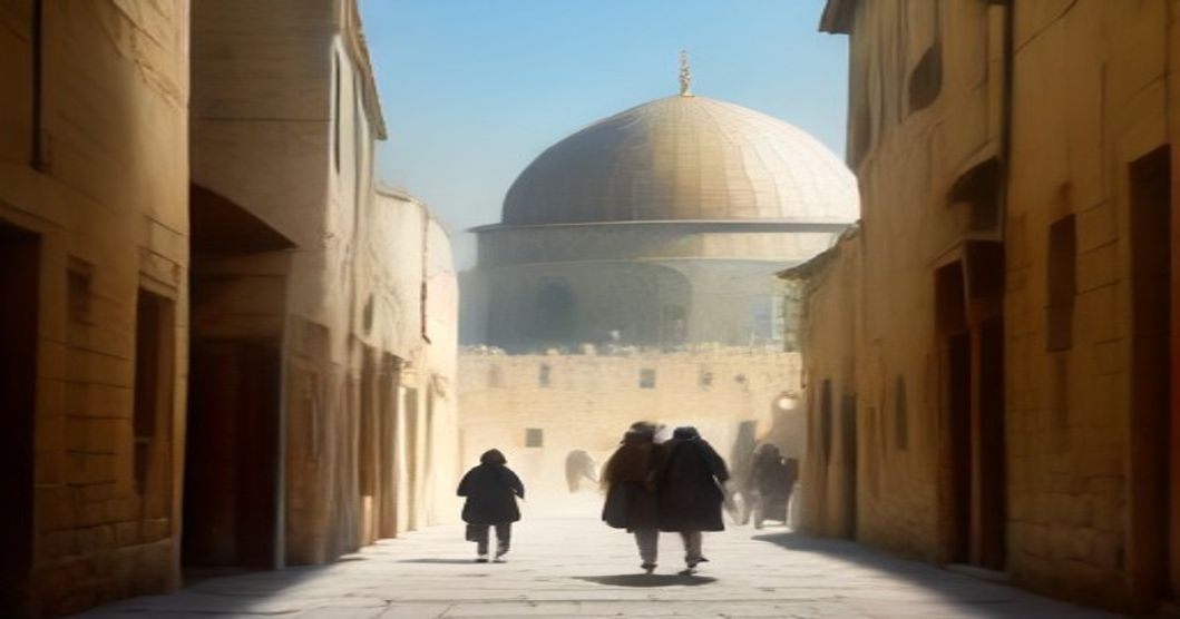 أفواج المصلين تبدأ بالتوافد إلى المسجد الأقصى المبارك لأداء صلاة الجمعة