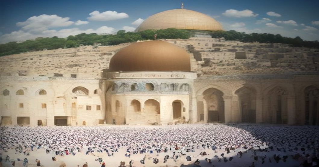 توافد حاشد للمقدسيين والفلسطينيين لأداء صلاة الجمعة في رحاب المسجد الأقصى المبارك