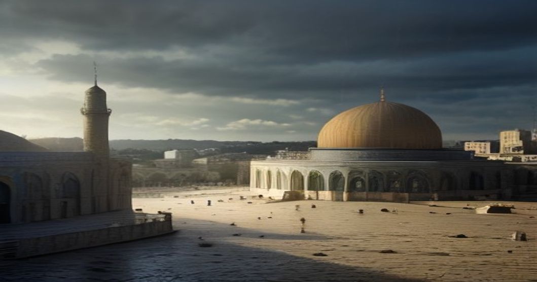 مشهد استثنائي في قلب الصيف.. أمطار مفاجئة تنعش مدينة القدس وباحات المسجد الأقصى