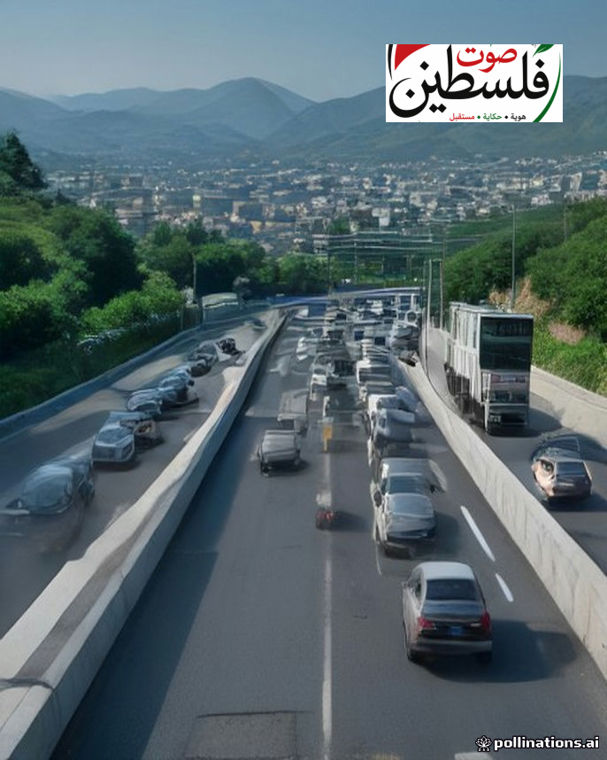 حادث سير مروع يوقع أضراراً جسيمة ويشل الحركة المرورية قرب نابلس