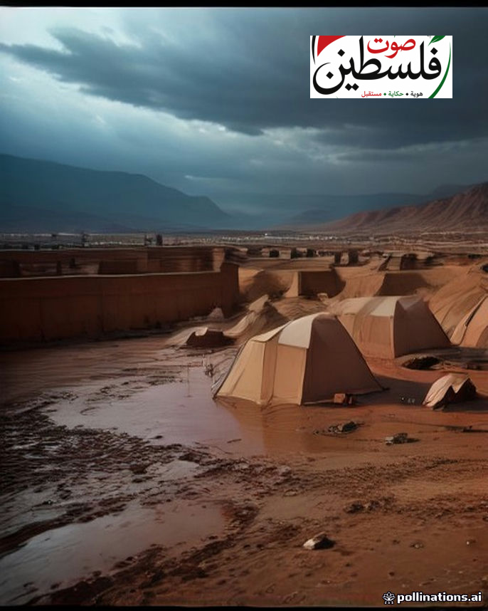 معاناة إنسانية جديدة في الأغوار الشمالية جراء الأمطار الغزيرة وتضرر خيام المواطنين